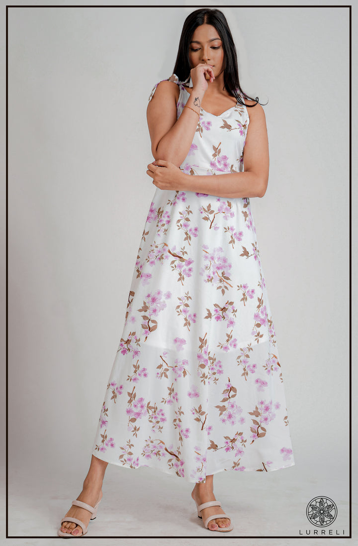 Sleeveless Printed Dress – view 5 – Lurreli