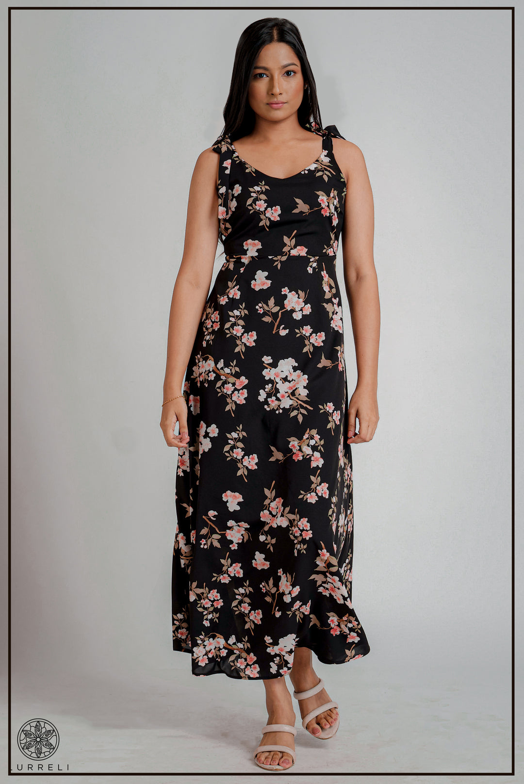 Sleeveless Printed Dress – view 2 – Lurreli