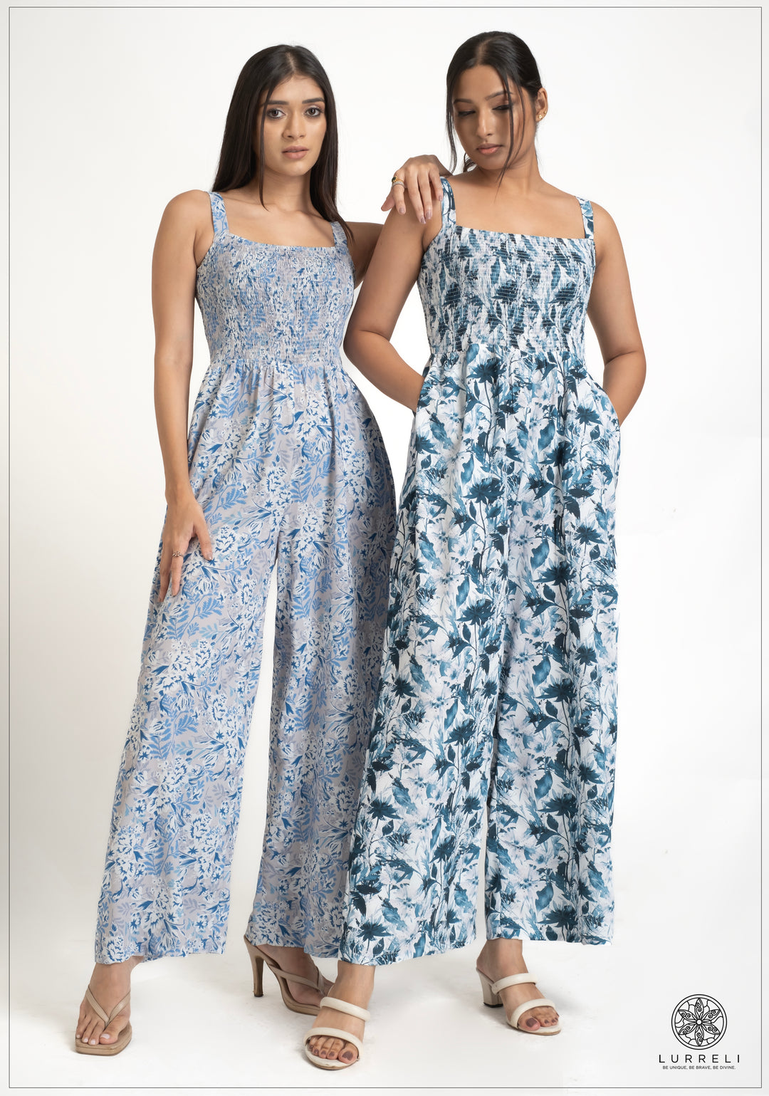 Printed Jumpsuit – view 1 – Lurreli