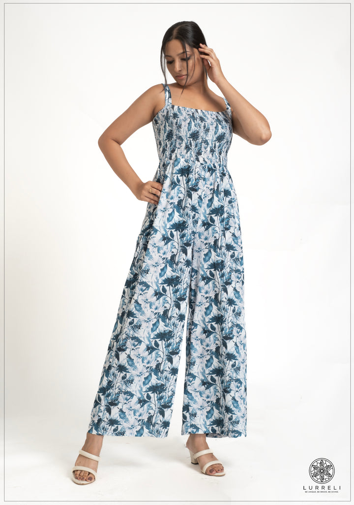Printed Jumpsuit – view 2 – Lurreli