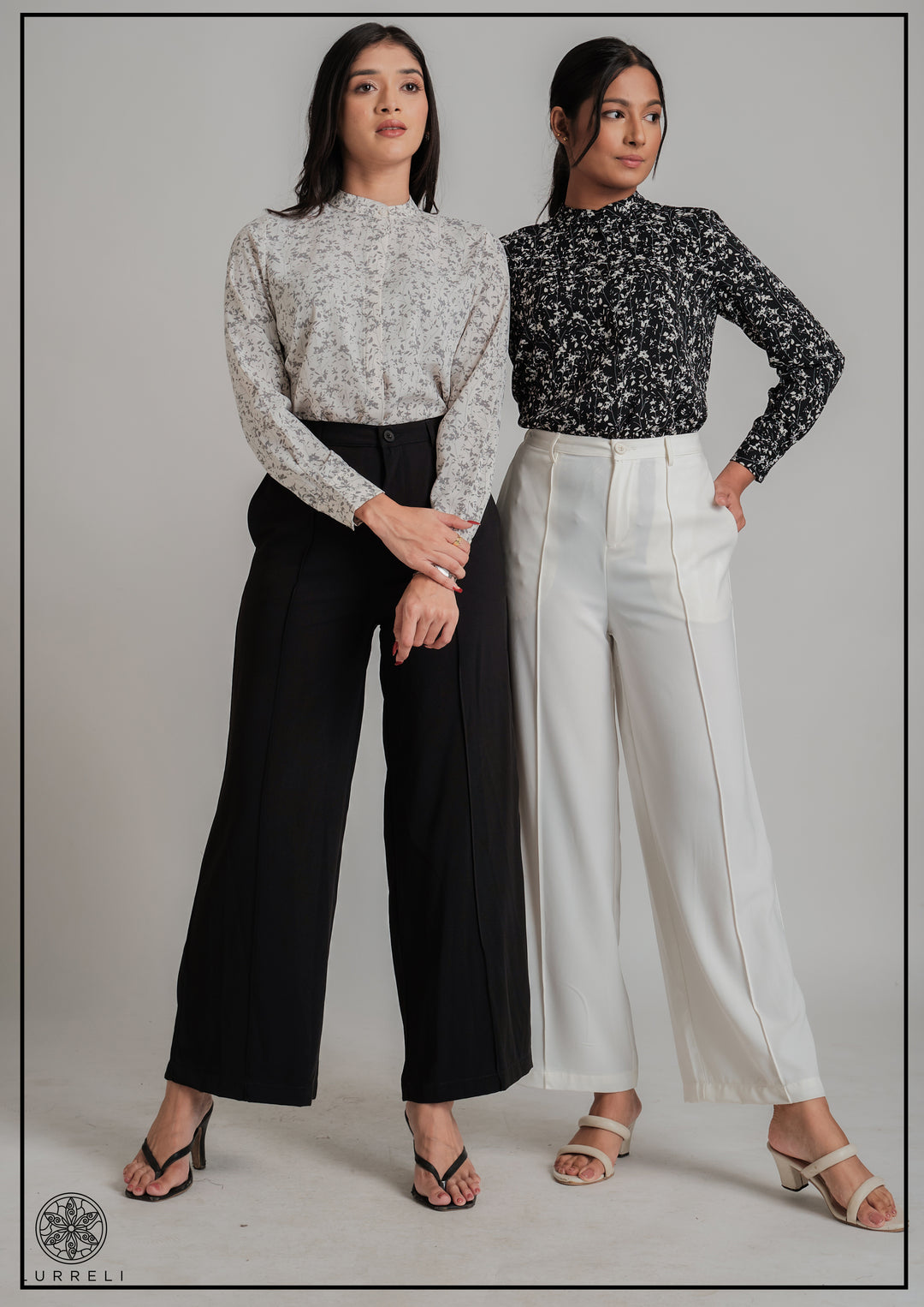 Front Pleated Workwear Pant – view 1 – Lurreli