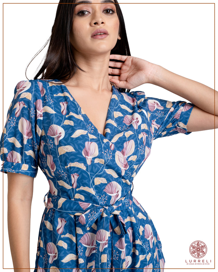 Printed Jumpsuit – view 4 – Lurreli