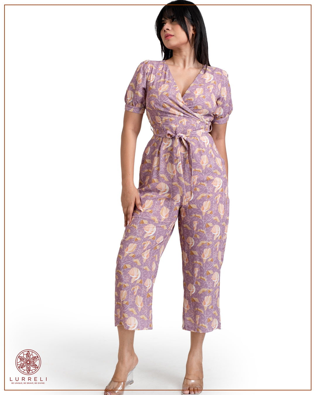 Printed Jumpsuit – view 6 – Lurreli