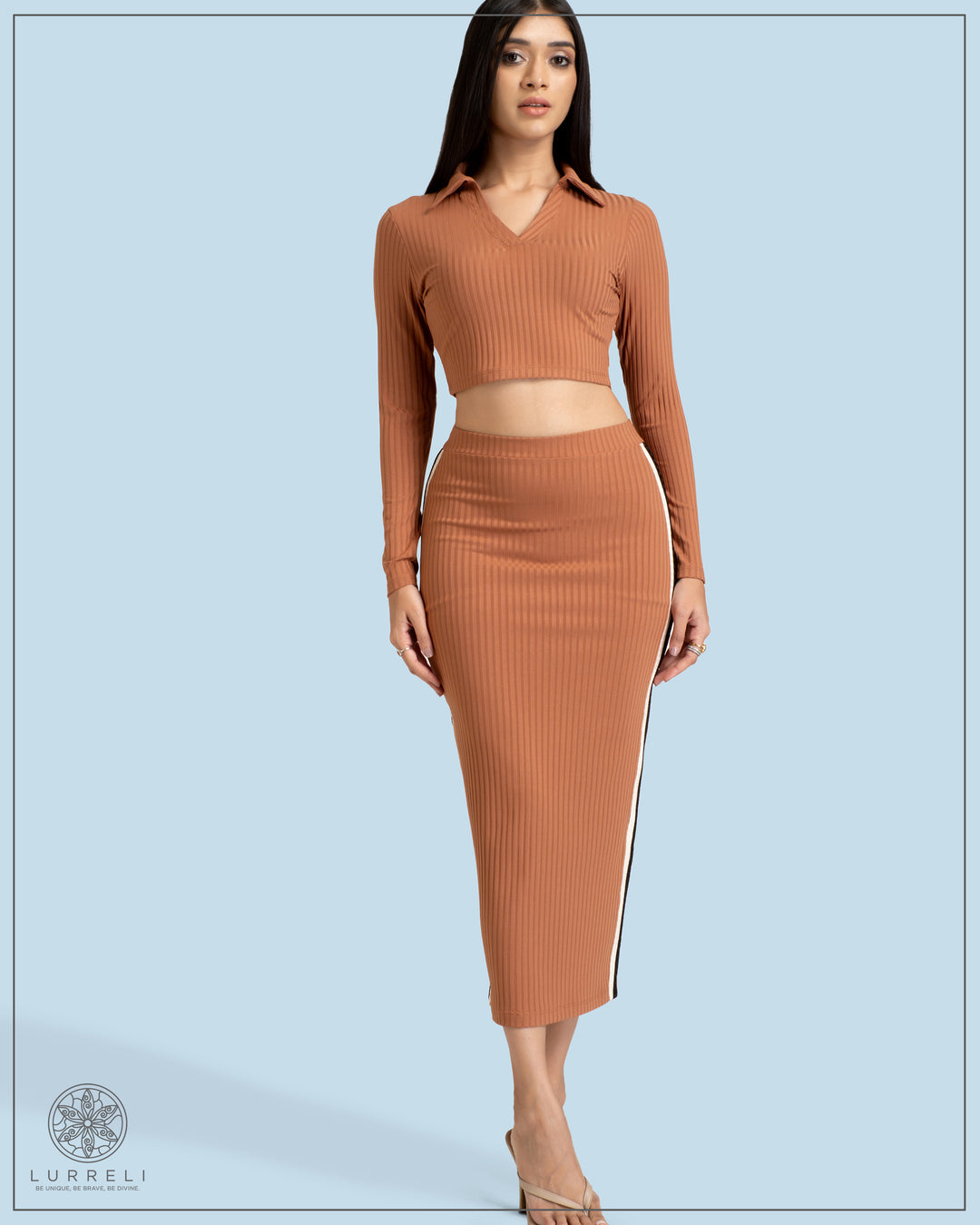 Basic Midi Skirt – view 2 – Lurreli