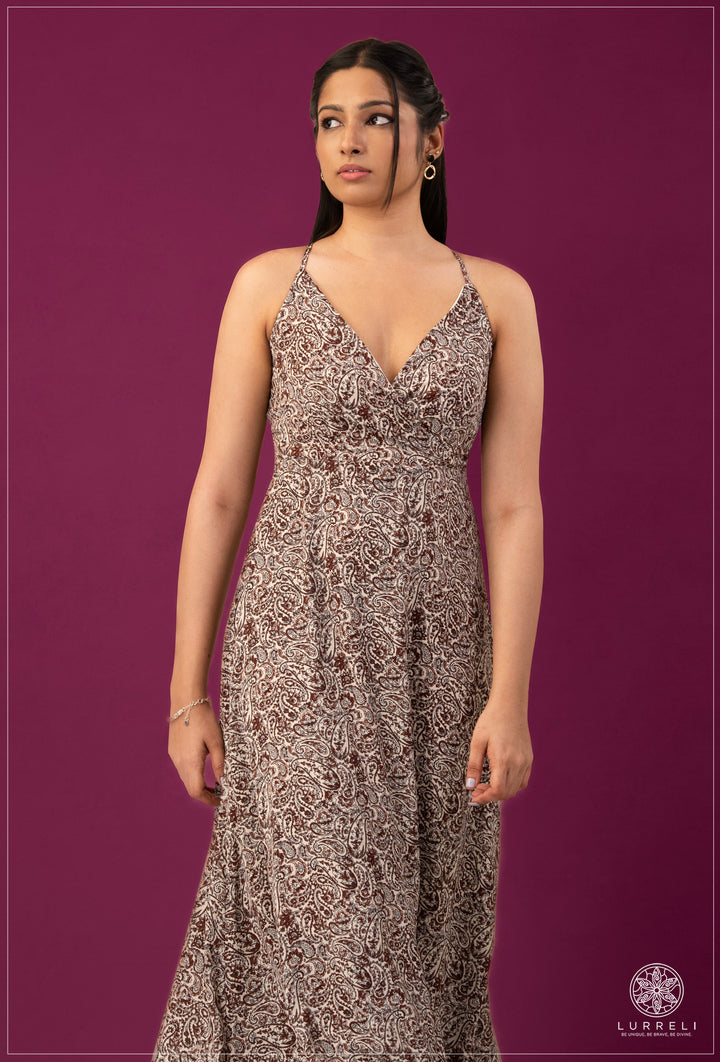 Strappy Printed Dress – view 6 – Lurreli