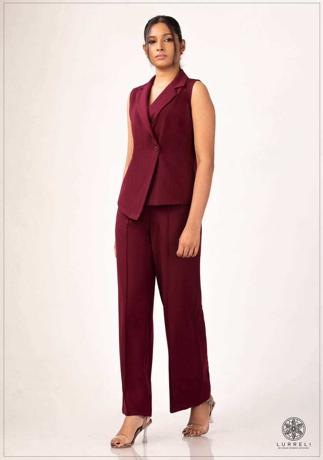Front Pleated Workwear Pant – view 5 – Lurreli