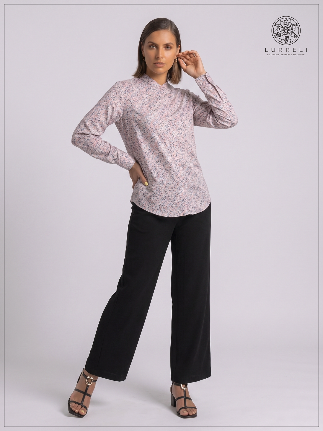 Floral Workwear Blouse – view 6 – Lurreli