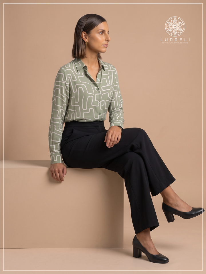 Long Sleeve Formal Shirt – view 4 – Lurreli
