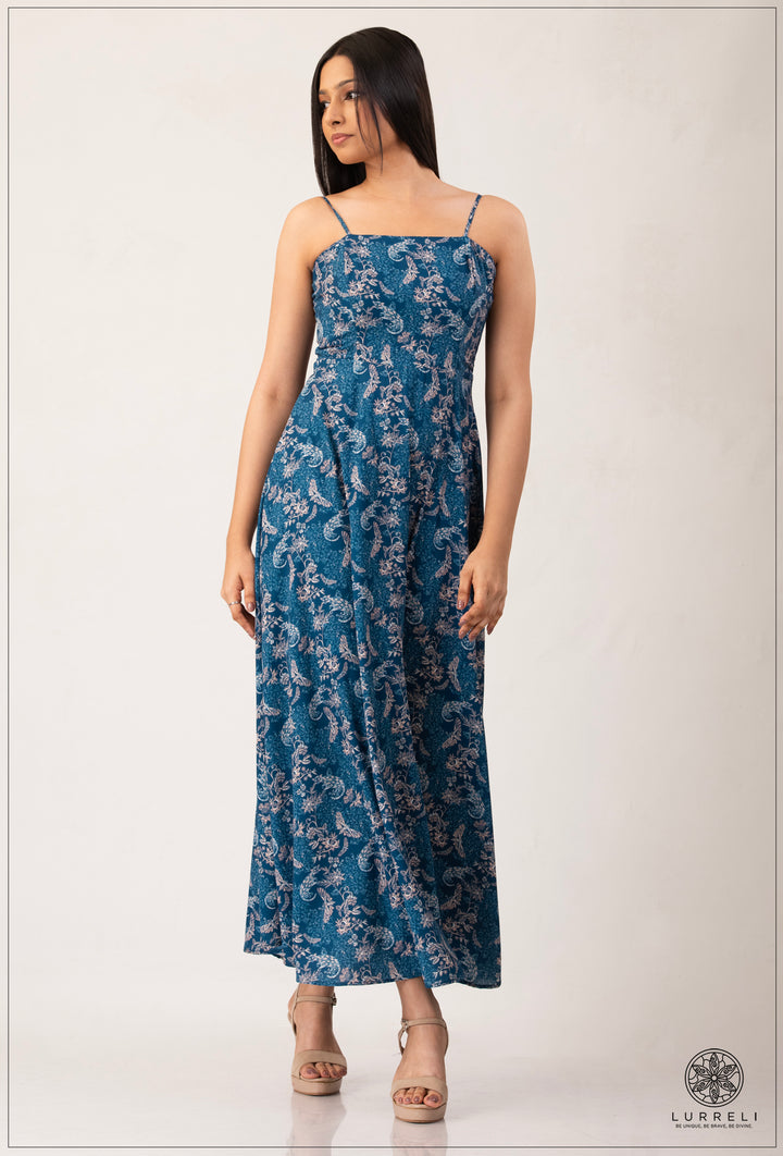 Strappy Printed Dress – view 7 – Lurreli