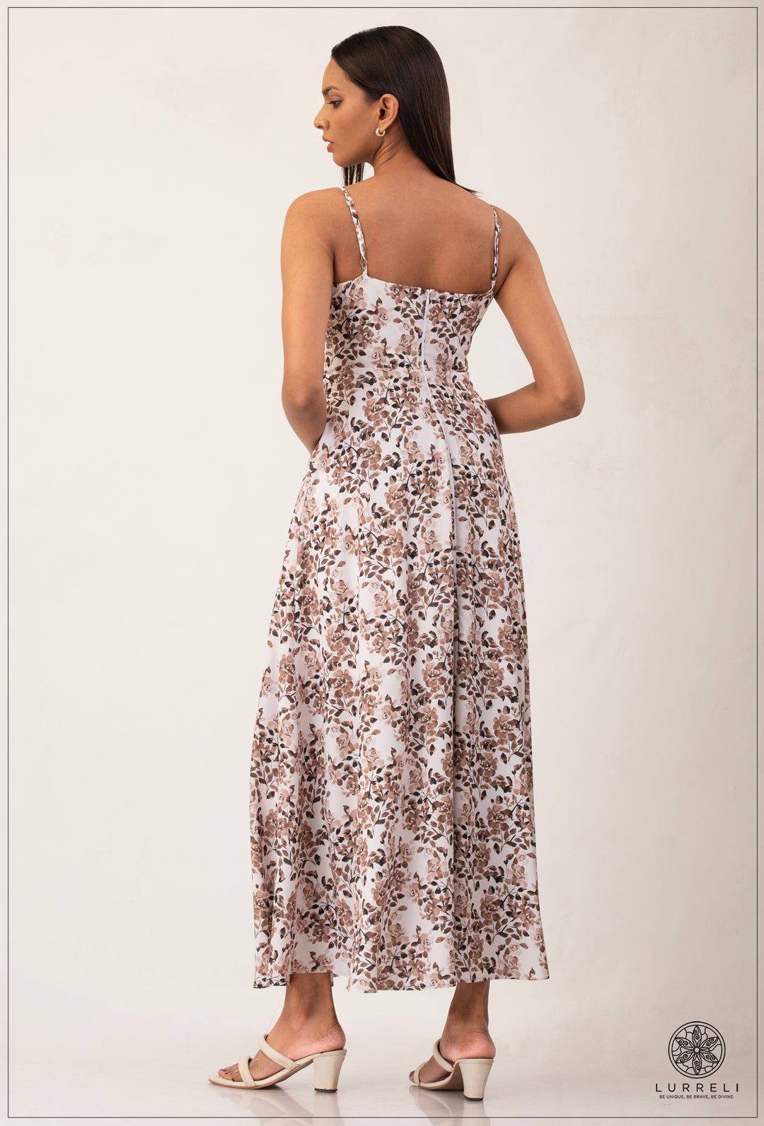 Strappy Printed Dress – view 5 – Lurreli