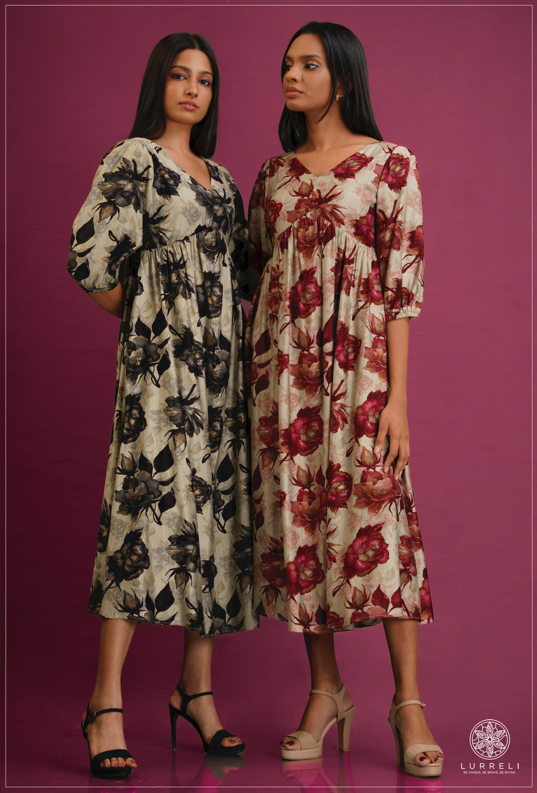 Similar floral dresses – view 1 – Lurreli