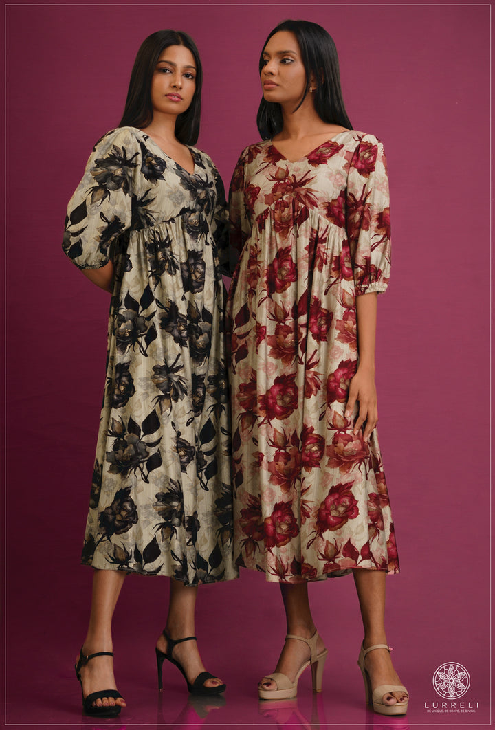Similar floral dresses – view 1 – Lurreli
