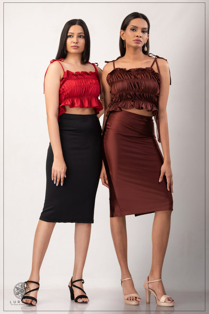 Pencil Midi Skirt – view 4 – Lurreli