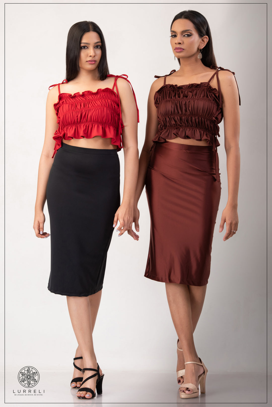 Ruffled crop top – view 5 – Lurreli