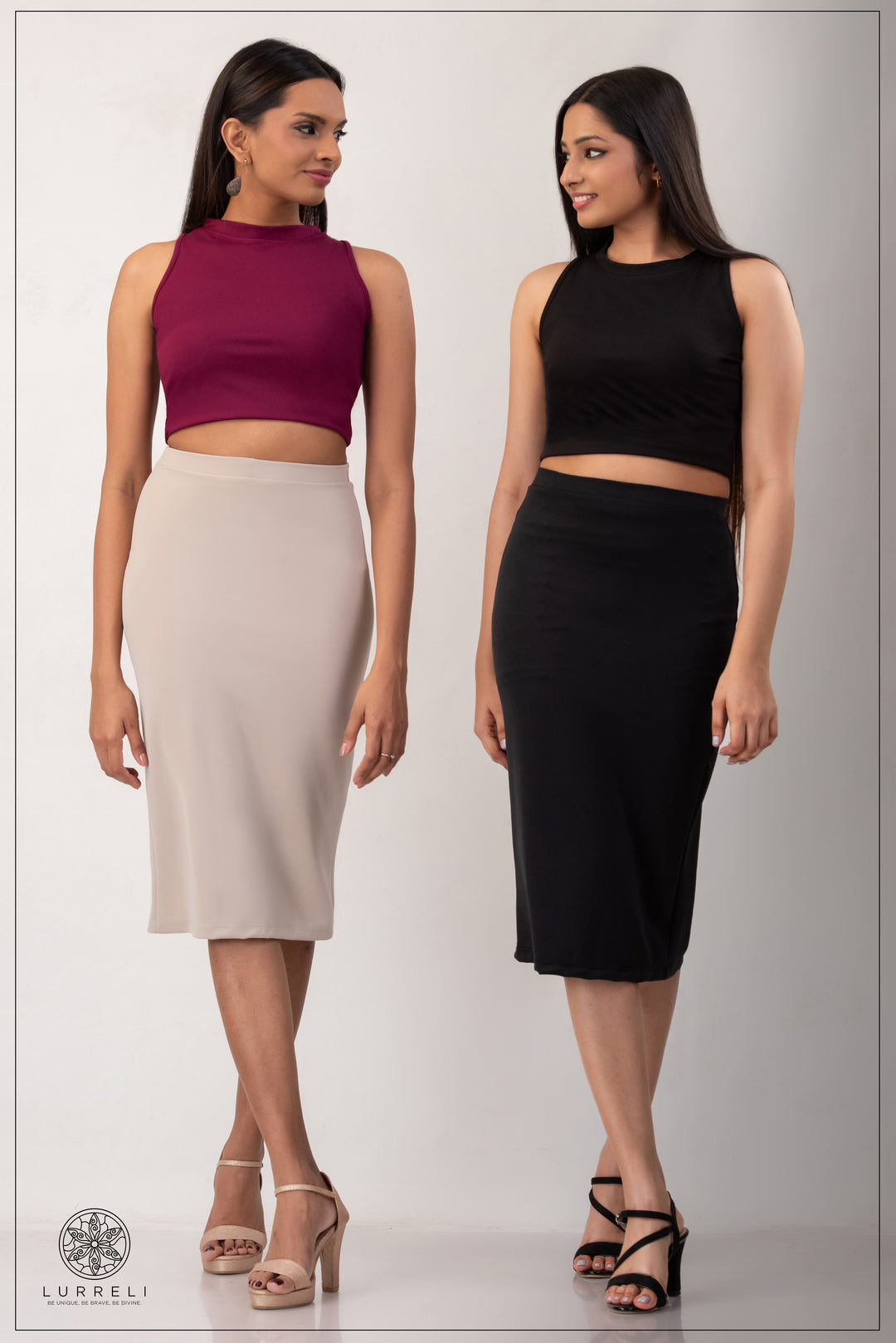 Kurve Mock crop top – view 3 – Lurreli