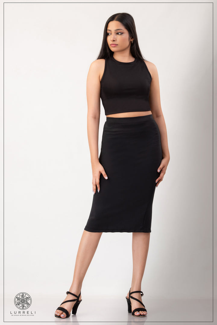 Kurve Mock crop top – view 5 – Lurreli