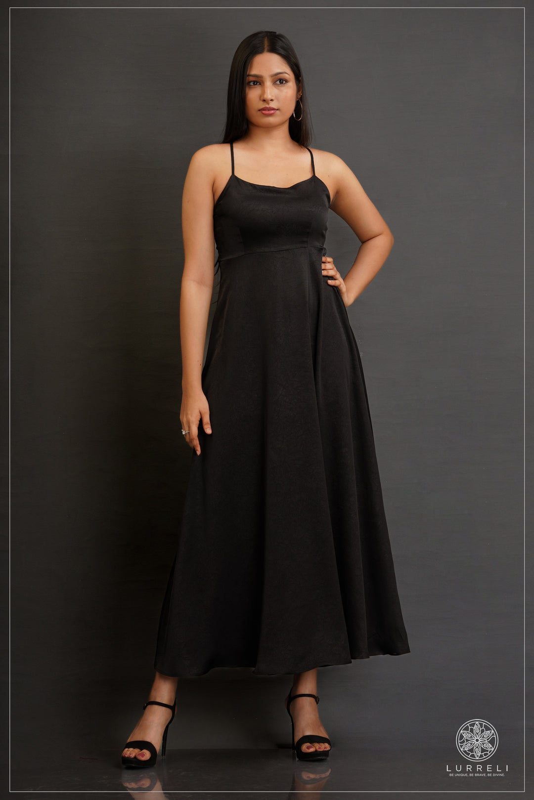 "Evening Strappy Dress" – view 3 – Lurreli
