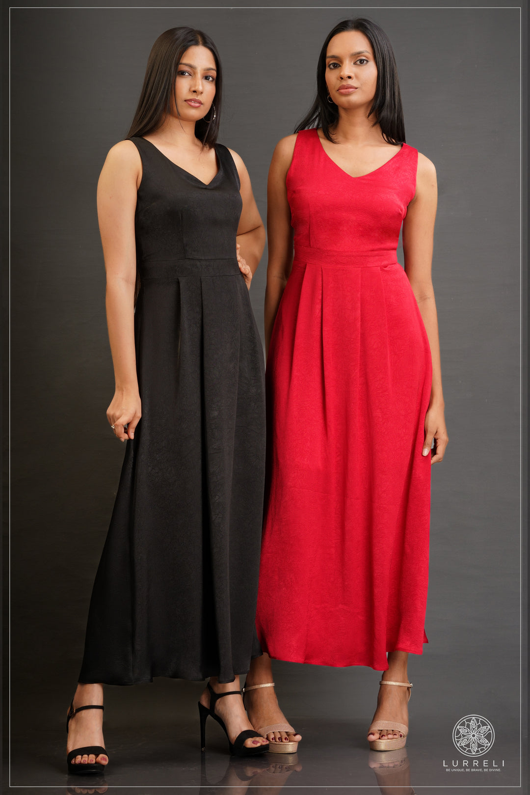 sleeveless maxi dress – view 1 – Lurreli