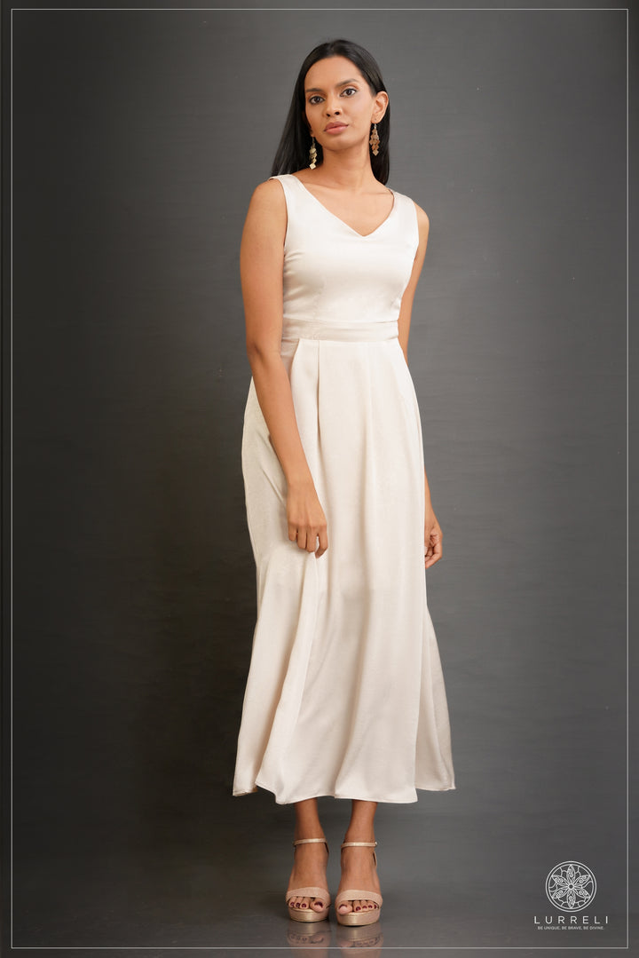 sleeveless maxi dress – view 3 – Lurreli