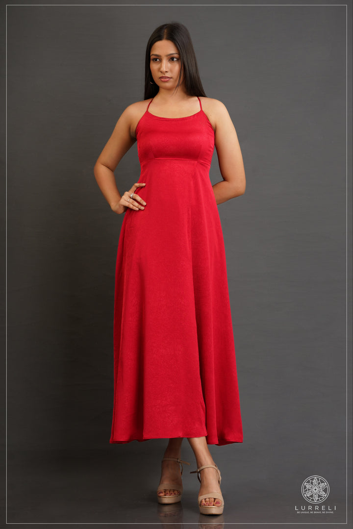 "Evening Strappy Dress" – view 2 – Lurreli