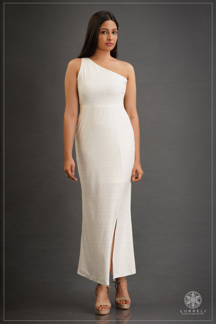 Gwen Maxi Dress – White – Lurreli