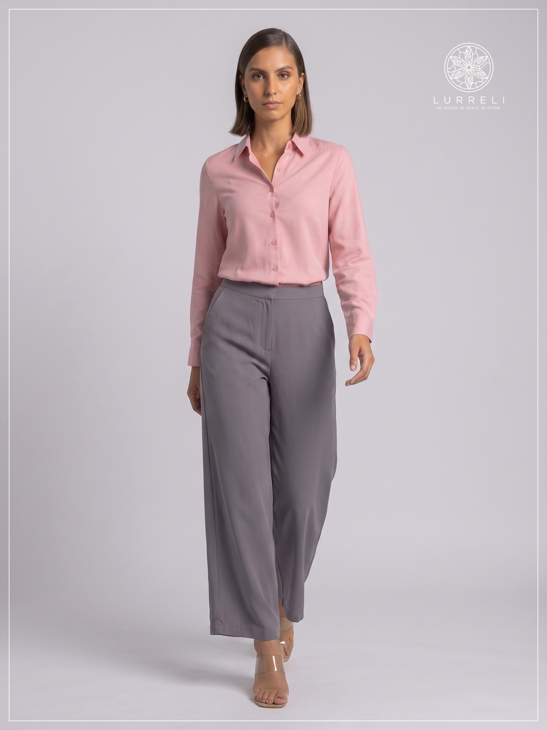 Classic Long Sleeve Formal Shirt – view 1 – Lurreli