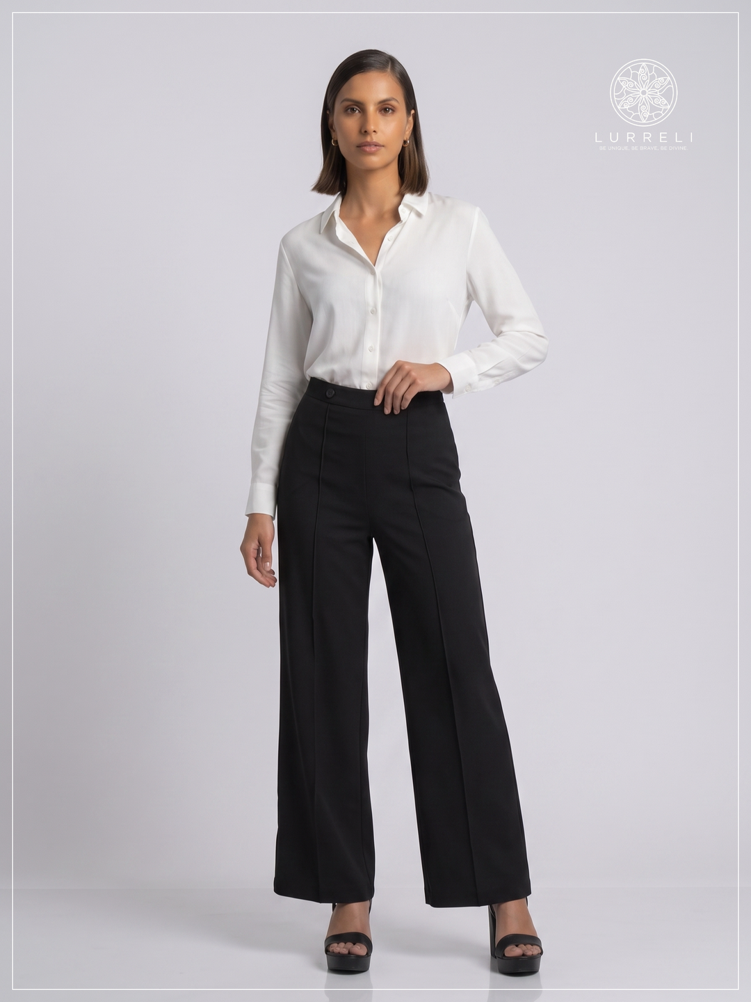 Classic Long Sleeve Formal Shirt – view 4 – Lurreli