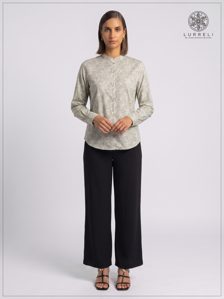 Floral Workwear Blouse – view 8 – Lurreli