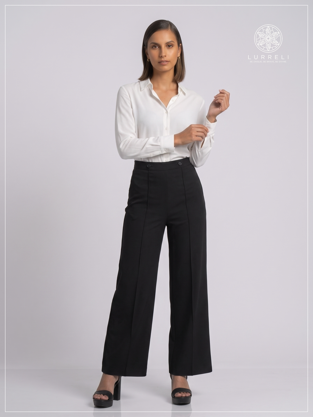 Classic Long Sleeve Formal Shirt – view 17 – Lurreli
