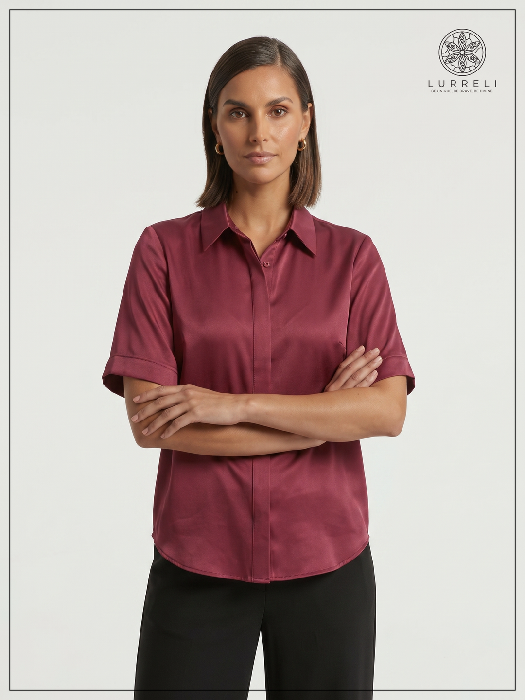 Urban Muse Workwear Dress – Red – Lurreli