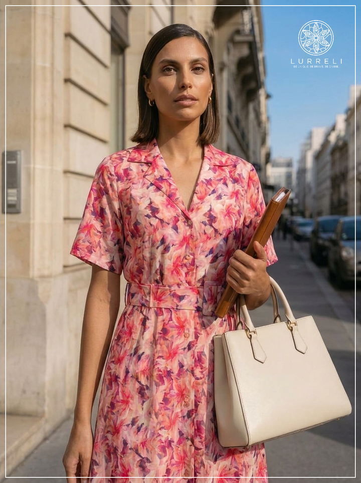 City Bloom Midi Dress – view 5 – Lurreli