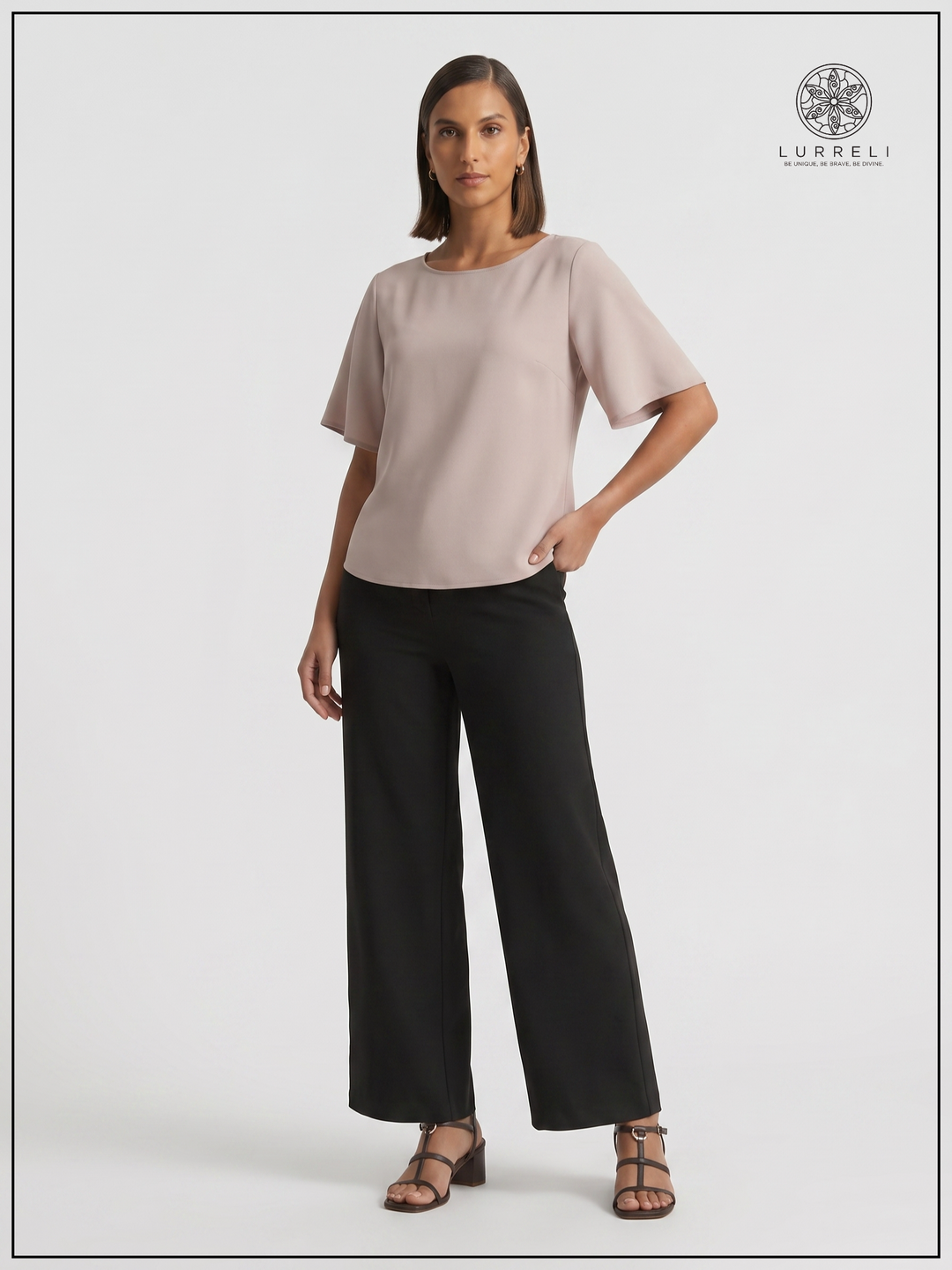 The Executive Blush Top – view 6 – Lurreli