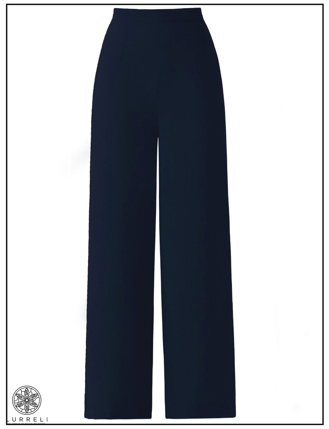 Flared Leg Work Pant – Navy – Lurreli