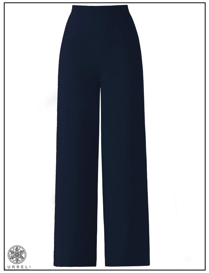 Flared Leg Work Pant – Navy – Lurreli