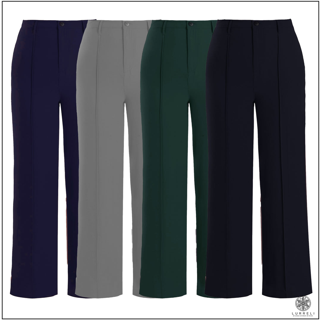 Front Pleated Workwear Pant – view 2 – Lurreli