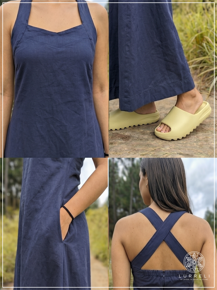 Crossback Muse Dress – view 5 – Lurreli
