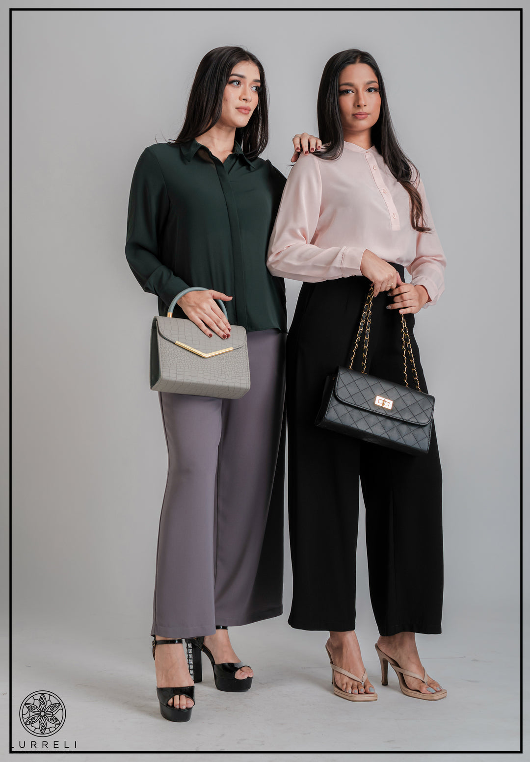 Flared Leg Work Pant – view 1 – Lurreli