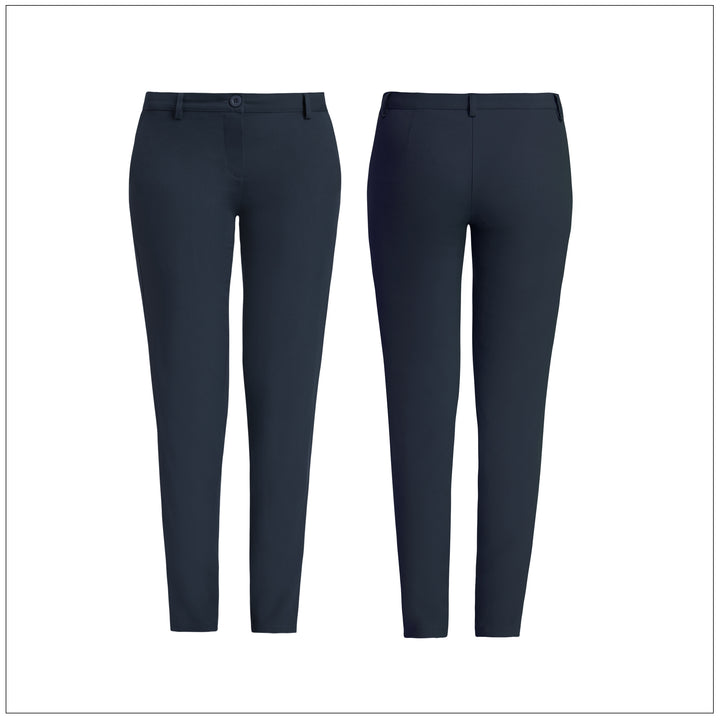 Straight-Cut Workwear Pant – Dark Navy – Lurreli
