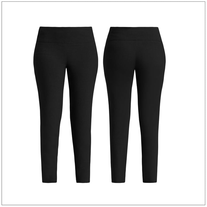 Pencil-Cut Workwear Pant – Black – Lurreli