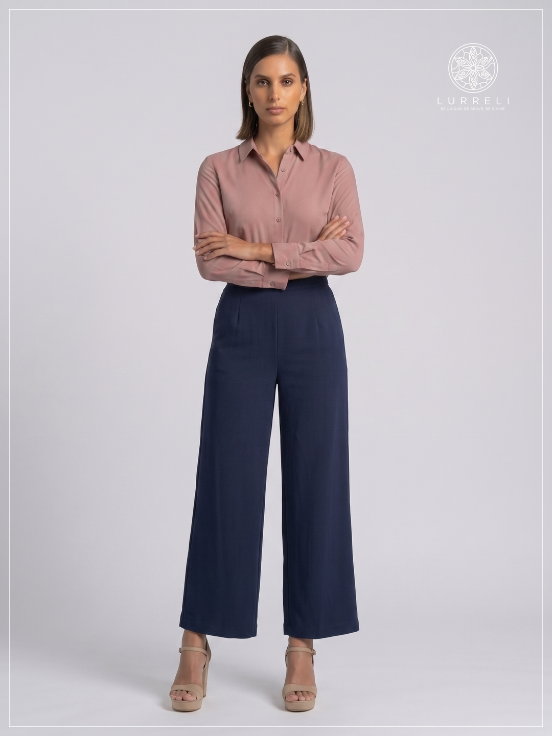 Classic Long Sleeve Formal Shirt – view 10 – Lurreli