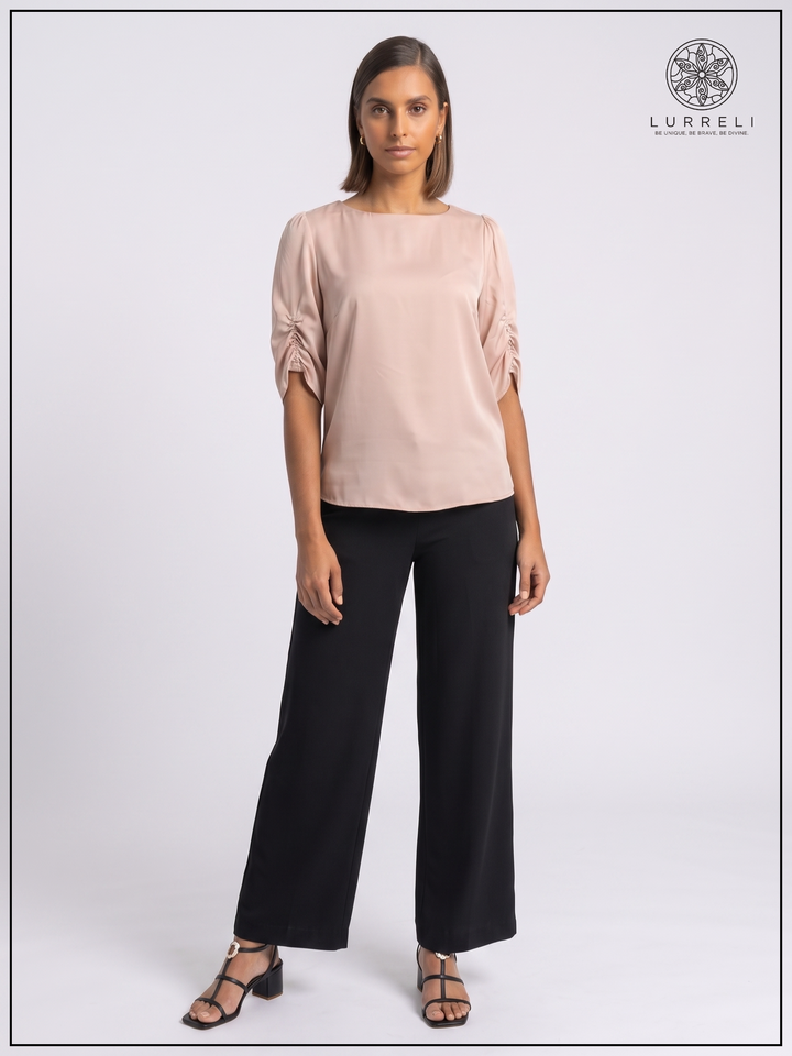 Luna Gather Sleeve Blouse – view 11 – Lurreli