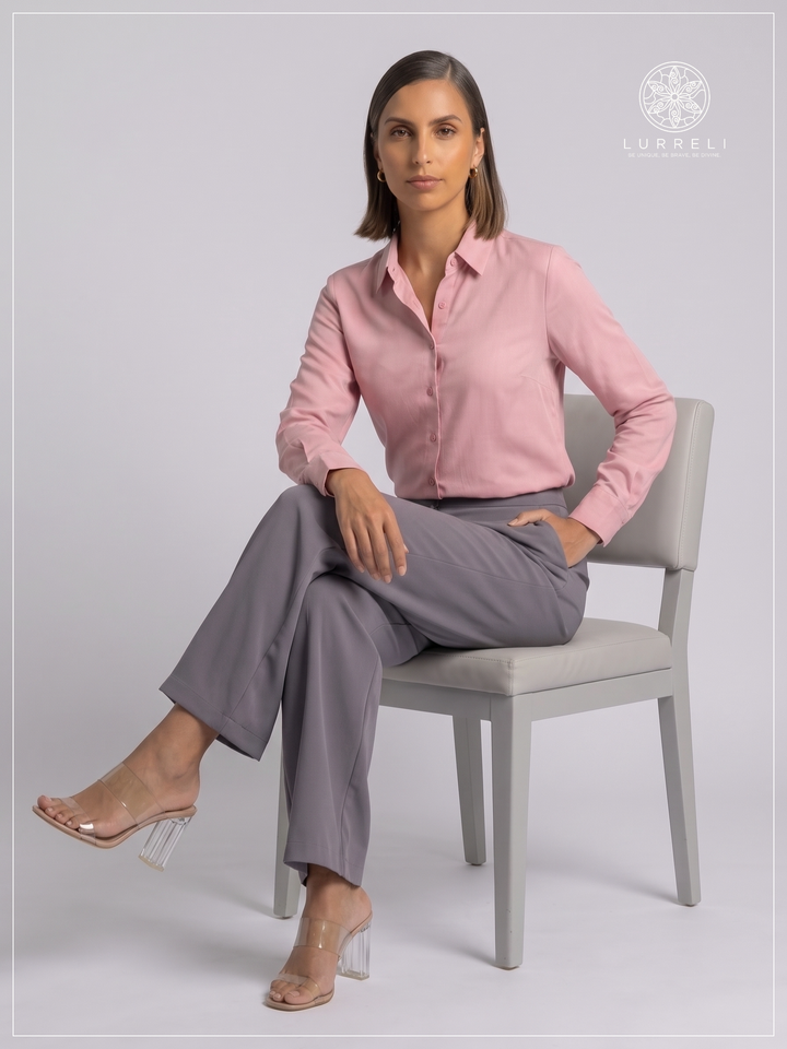 Classic Long Sleeve Formal Shirt – view 15 – Lurreli