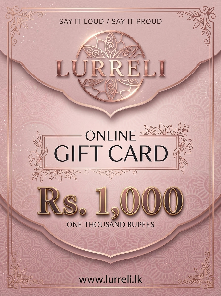 Lurreli online gift card Rs 1,000