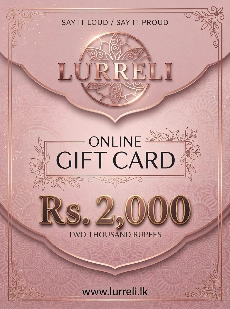 Lurreli online gift card Rs 2,000