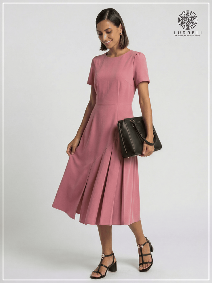 Blush Grace Dress – Pink – Lurreli